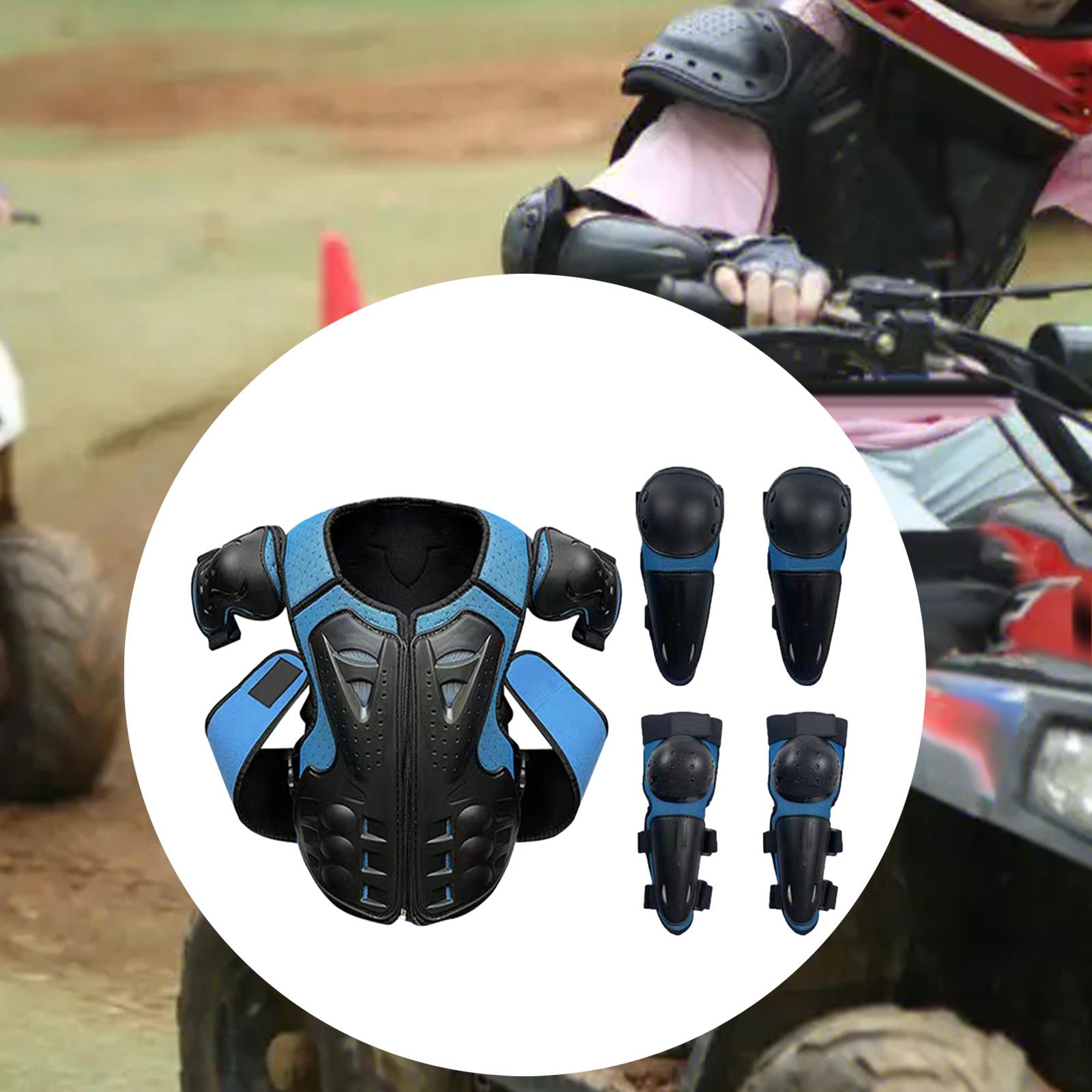 Cycling Protective Gear For Kids - بدلة درع دراجات نارية للأطفال، سترة