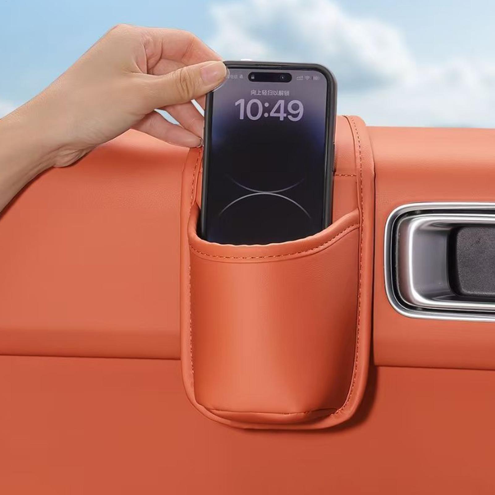 Water Bottle Holder - حامل أكواب من الجلد الصناعي للسيارة،