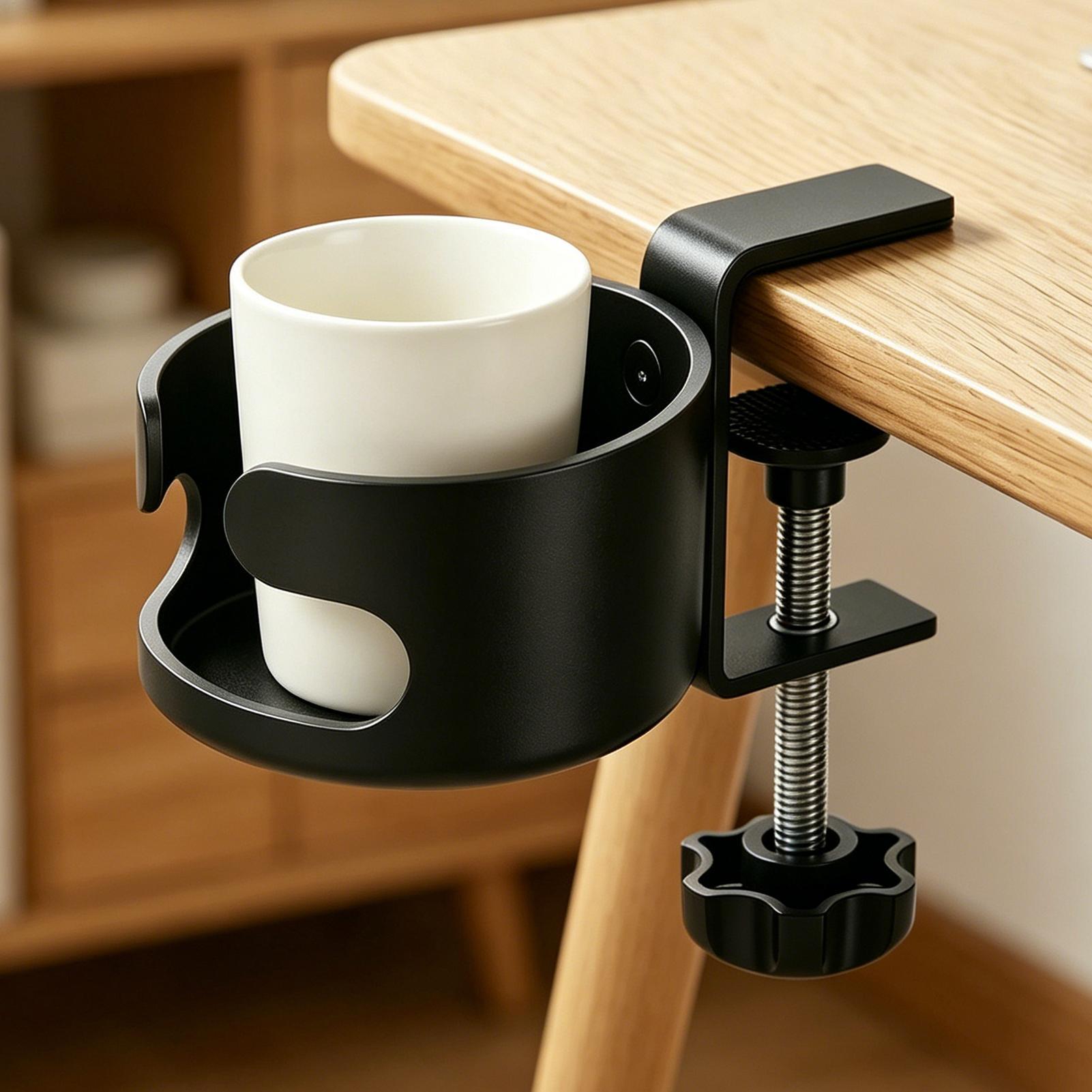 Water Bottle Holder - حامل أكواب للمكتب قابل للتعديل، حامل