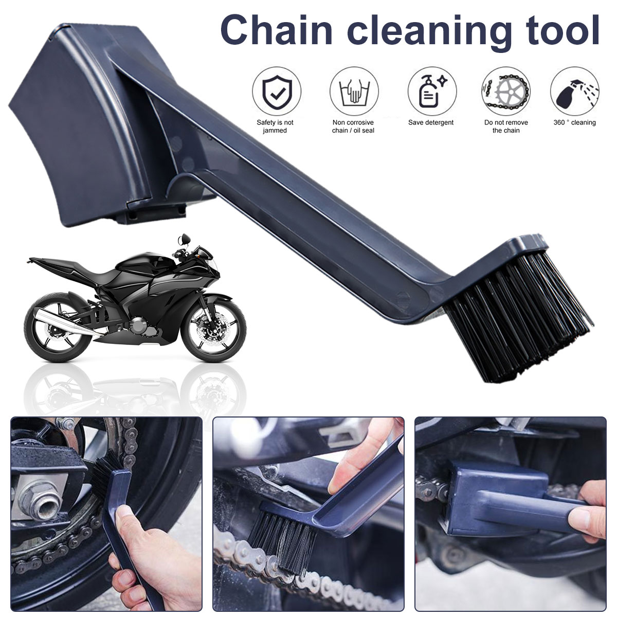 منظف سلسلة الدراجة النارية برؤ - مراجعة Bike Chain Cleaner وسعره