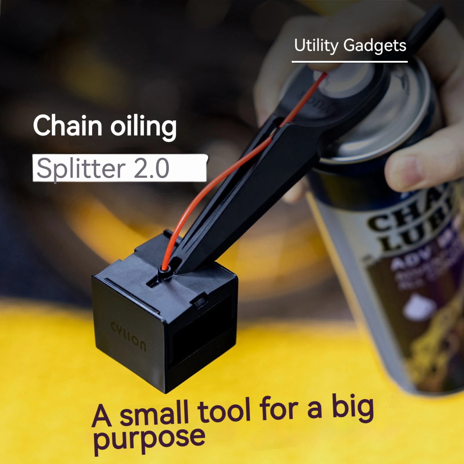 1/2 قطعة ترقية دراجة نارية سلس - مراجعة Bike Chain Cleaner وسعره