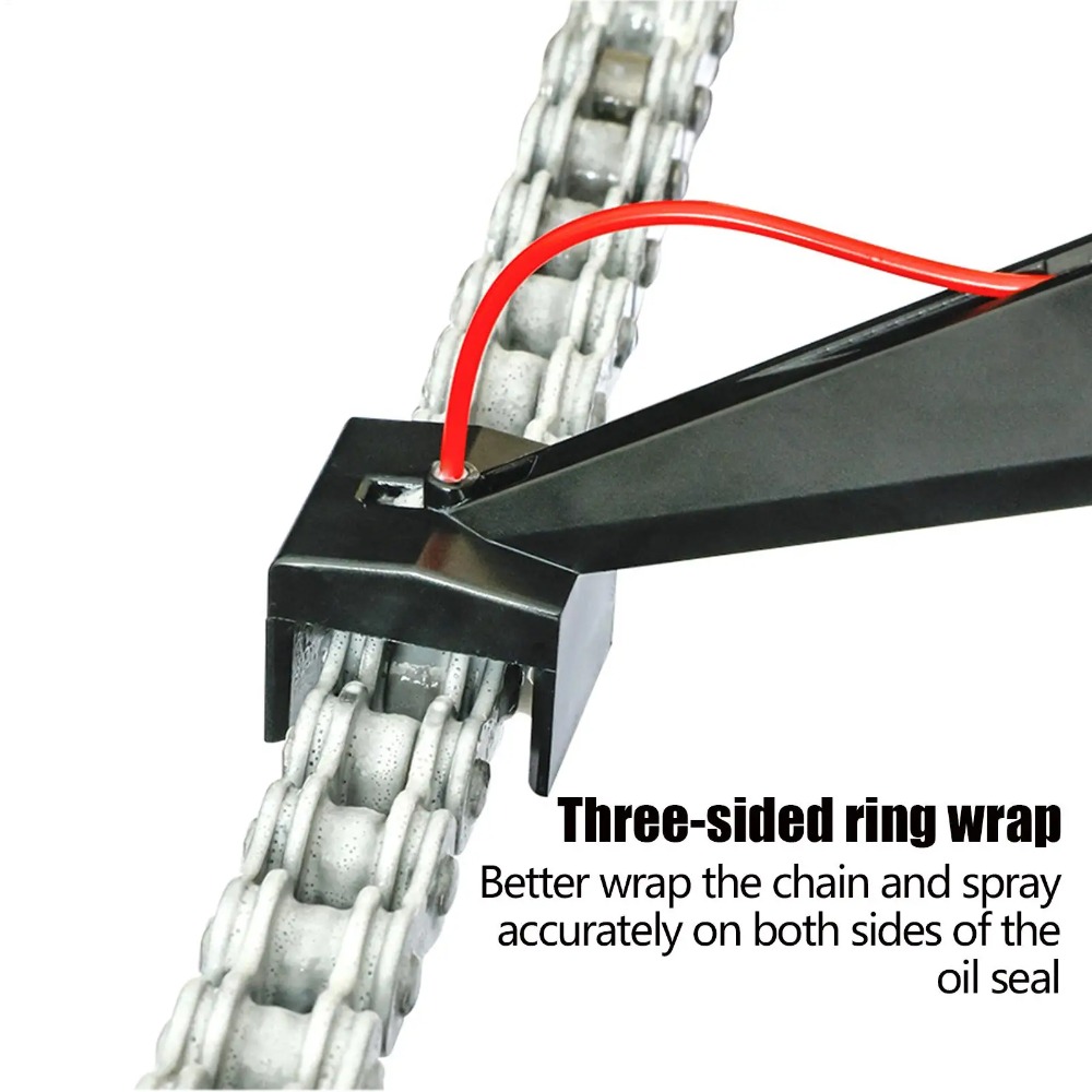 قطعتان من أدوات تزييت سلسلة ال - مراجعة Bike Chain Cleaner وسعره