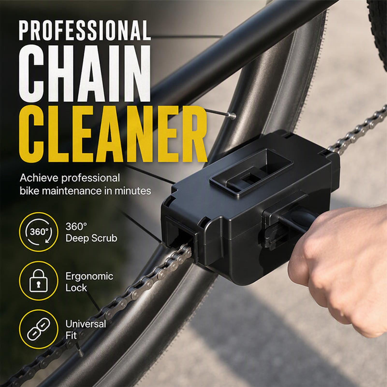 منظف سلسلة الدراجة، أداة تنظيف - مراجعة Bike Chain Cleaner وسعره