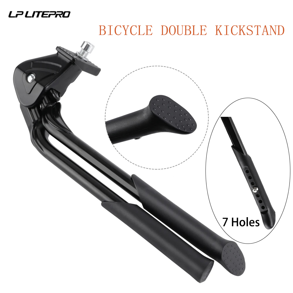 LP LITEPRO مسند مزدوج قابل للط - مراجعة Bicycle Kickstand وسعره