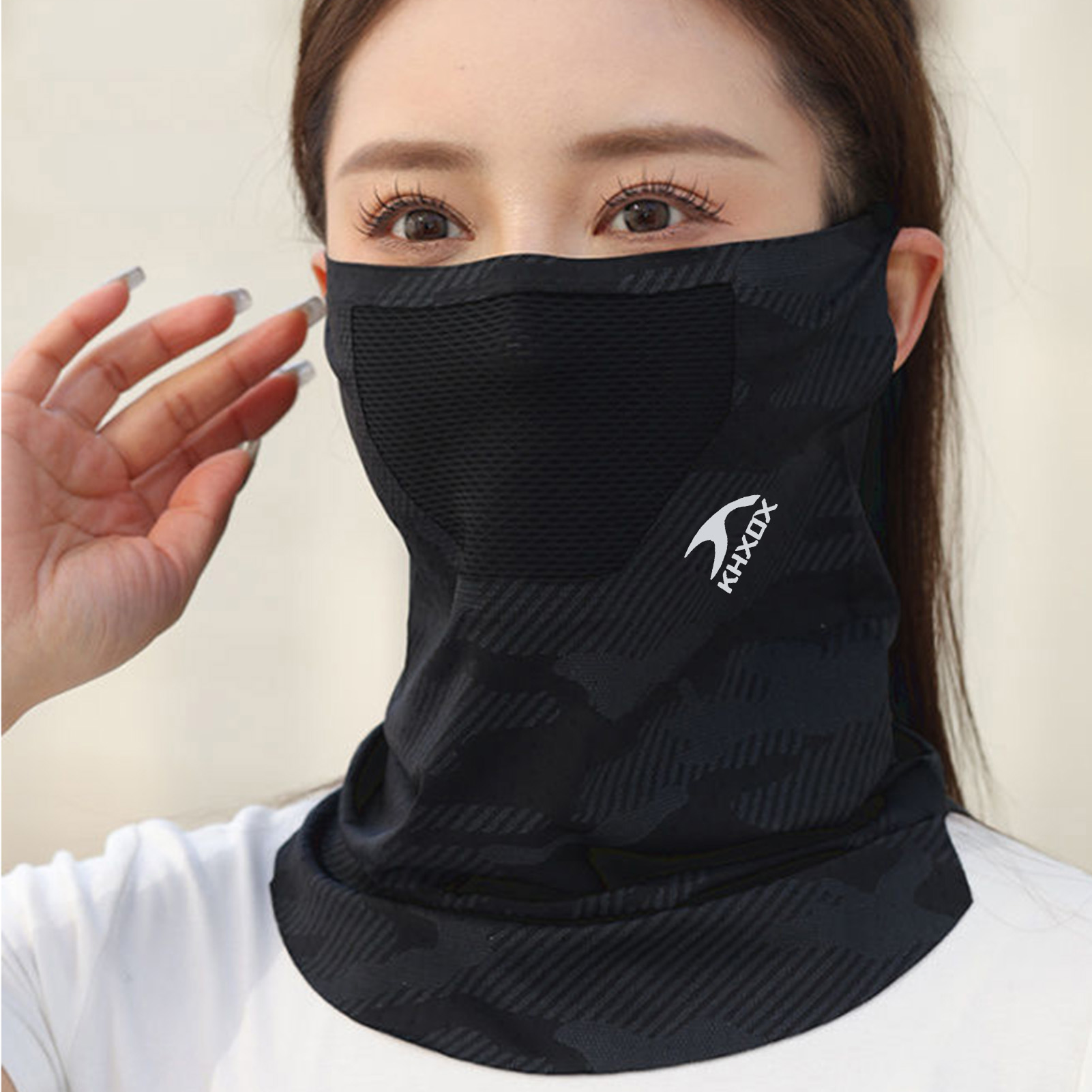 قناع وجه للدراجات الهوائية قاب - مراجعة Cycling Gears وسعره