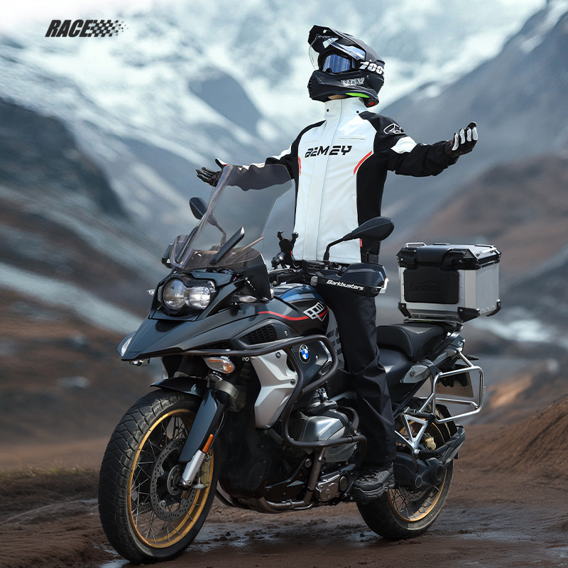 معطف واق من المطر للدراجات الن - مراجعة Cycling Gear Men وسعره